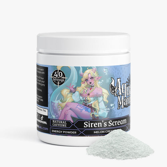 Aqua Marena - Siren's Scream Energy Powder (Melon Creamsicle)