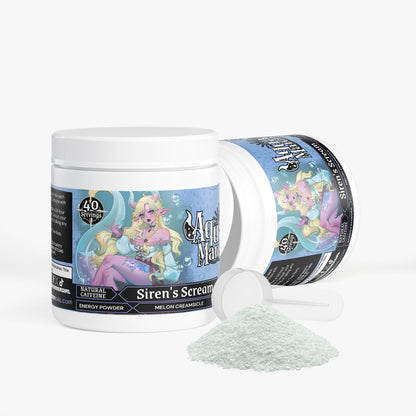 Aqua Marena - Siren's Scream Energy Powder (Melon Creamsicle)