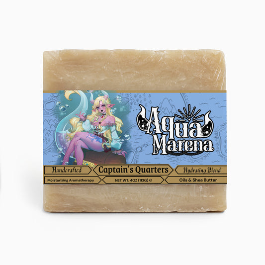 Aqua Marena - Captain's Quarters Rich Sandalwood Soap