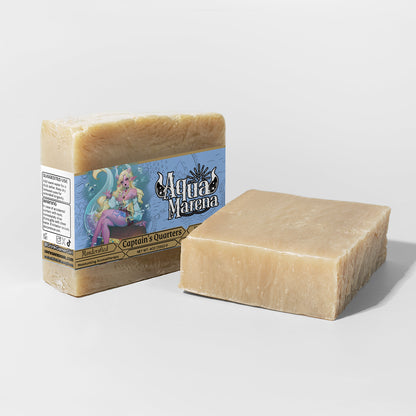 Aqua Marena - Captain's Quarters Rich Sandalwood Soap