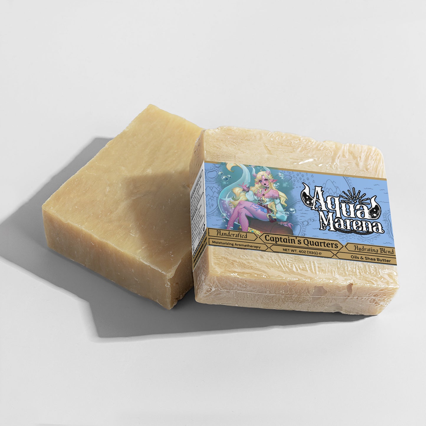 Aqua Marena - Captain's Quarters Rich Sandalwood Soap