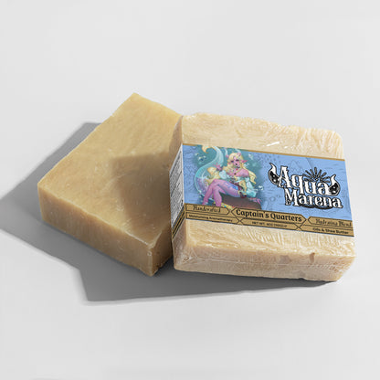 Aqua Marena - Captain's Quarters Rich Sandalwood Soap