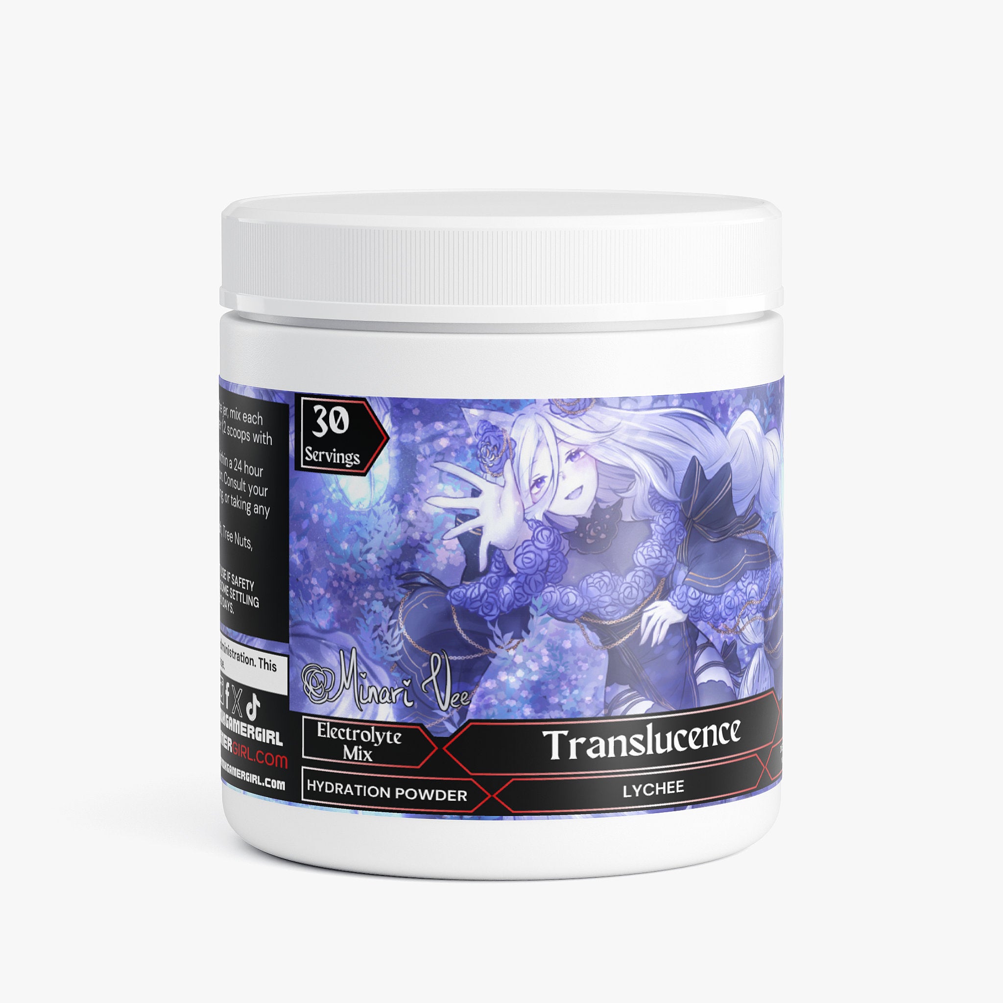 Minari_Vee - Translucence Hydration Powder (Lychee) – Drink Gamer Girl