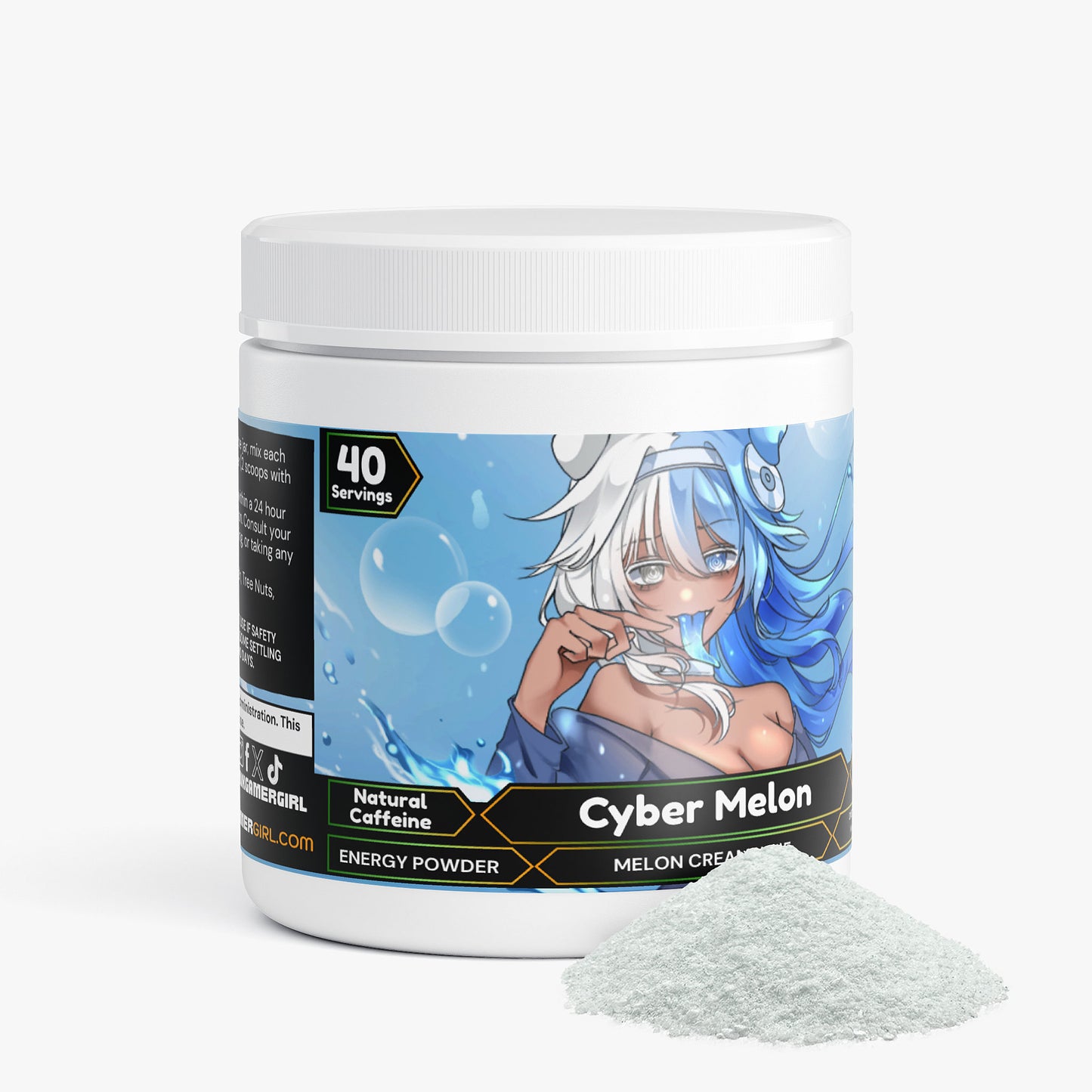 Mangoladon - Cyber Melon Energy Powder (Melon Creamsicle)