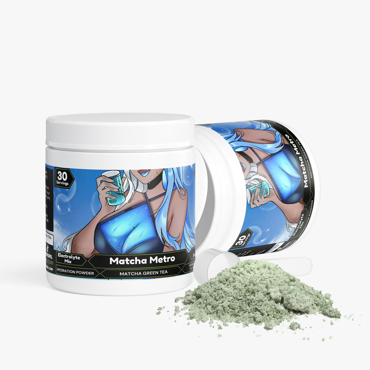 Mangoladon - Matcha Metro Hydration Powder (Matcha Green Tea)