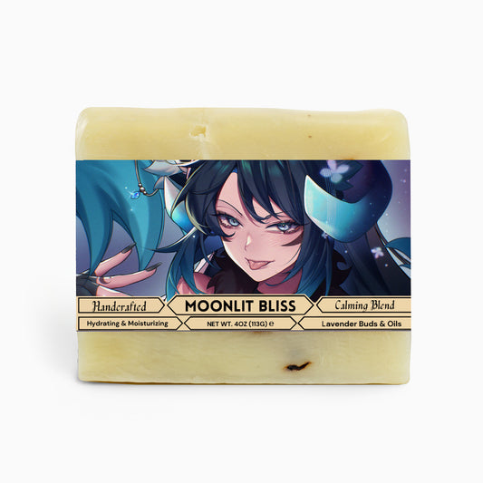 KitsuMoonvale - Moonlit Bliss Calming Lavender Soap