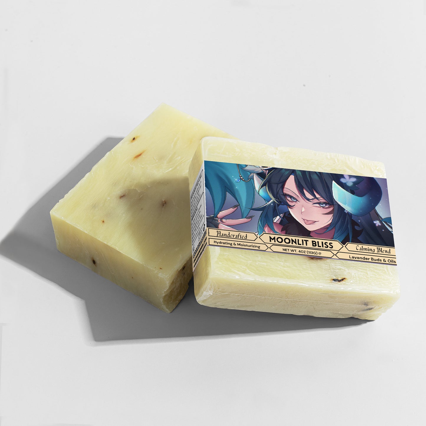 KitsuMoonvale - Moonlit Bliss Calming Lavender Soap