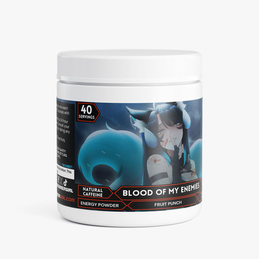 KitsuMoonvale - Blood of my Enemies Energy Powder (Fruit Punch)