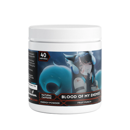 KitsuMoonvale - Blood of my Enemies Energy Powder (Fruit Punch)