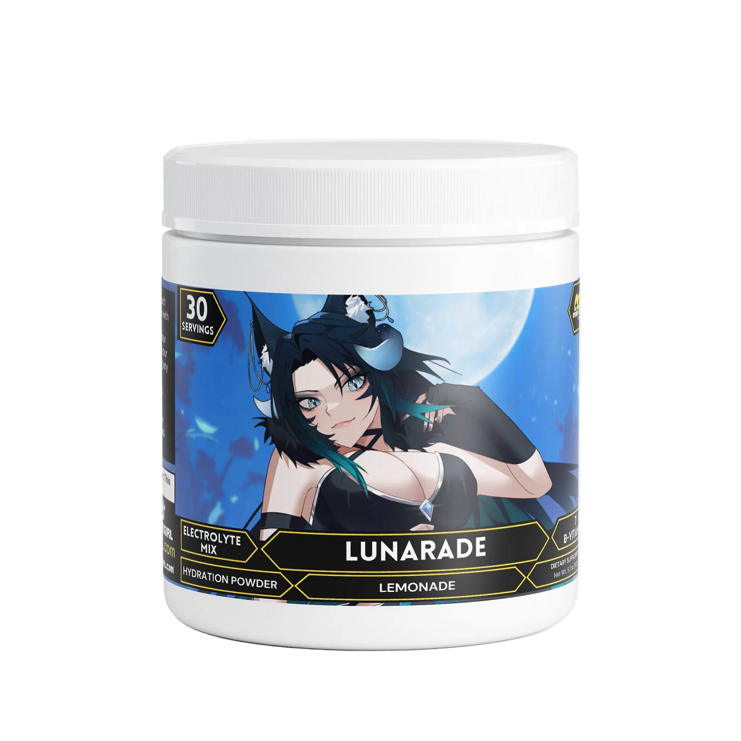 KitsuMoonvale - Lunarade Hydration Powder (Lemonade)