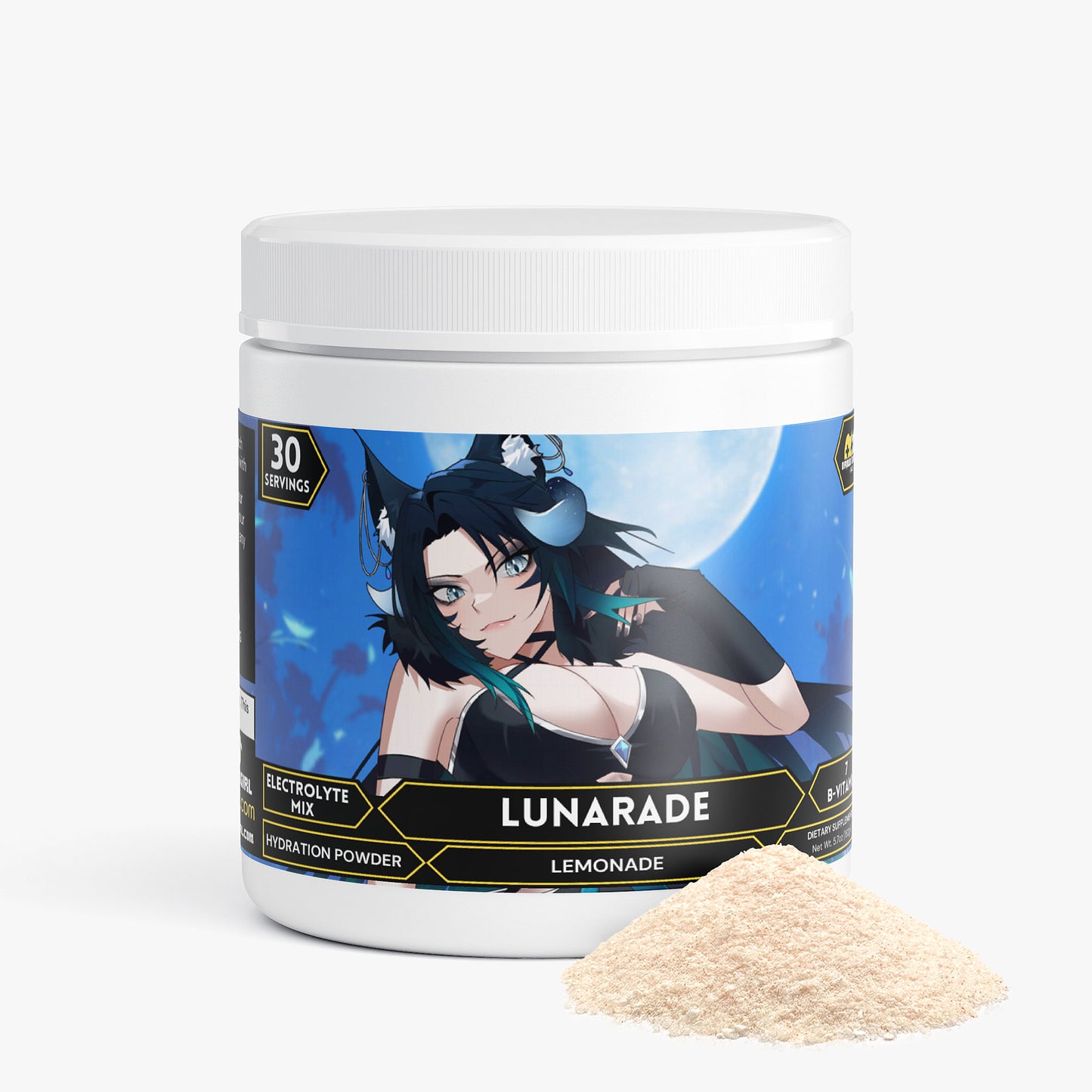 KitsuMoonvale - Lunarade Hydration Powder (Lemonade)
