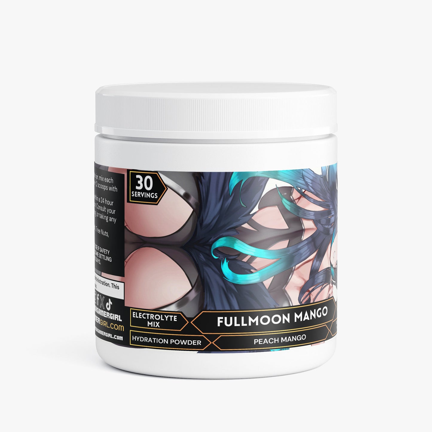KitsuMoonvale - Fullmoon Mango Hydration Powder (Peach Mango)