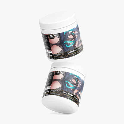 KitsuMoonvale - Fullmoon Mango Hydration Powder (Peach Mango)