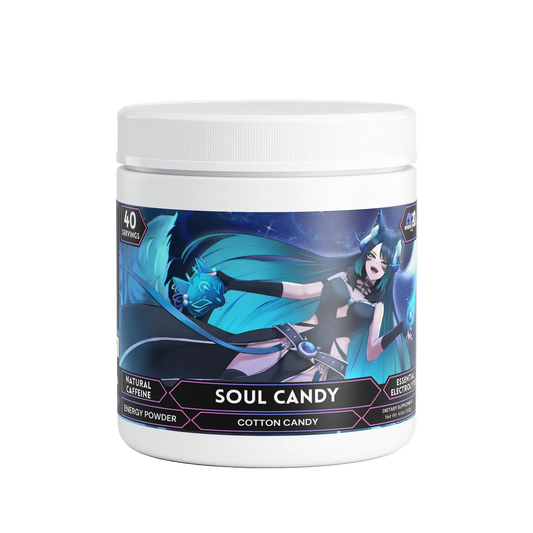 KitsuMoonvale - Soul Candy Energy Powder (Cotton Candy)