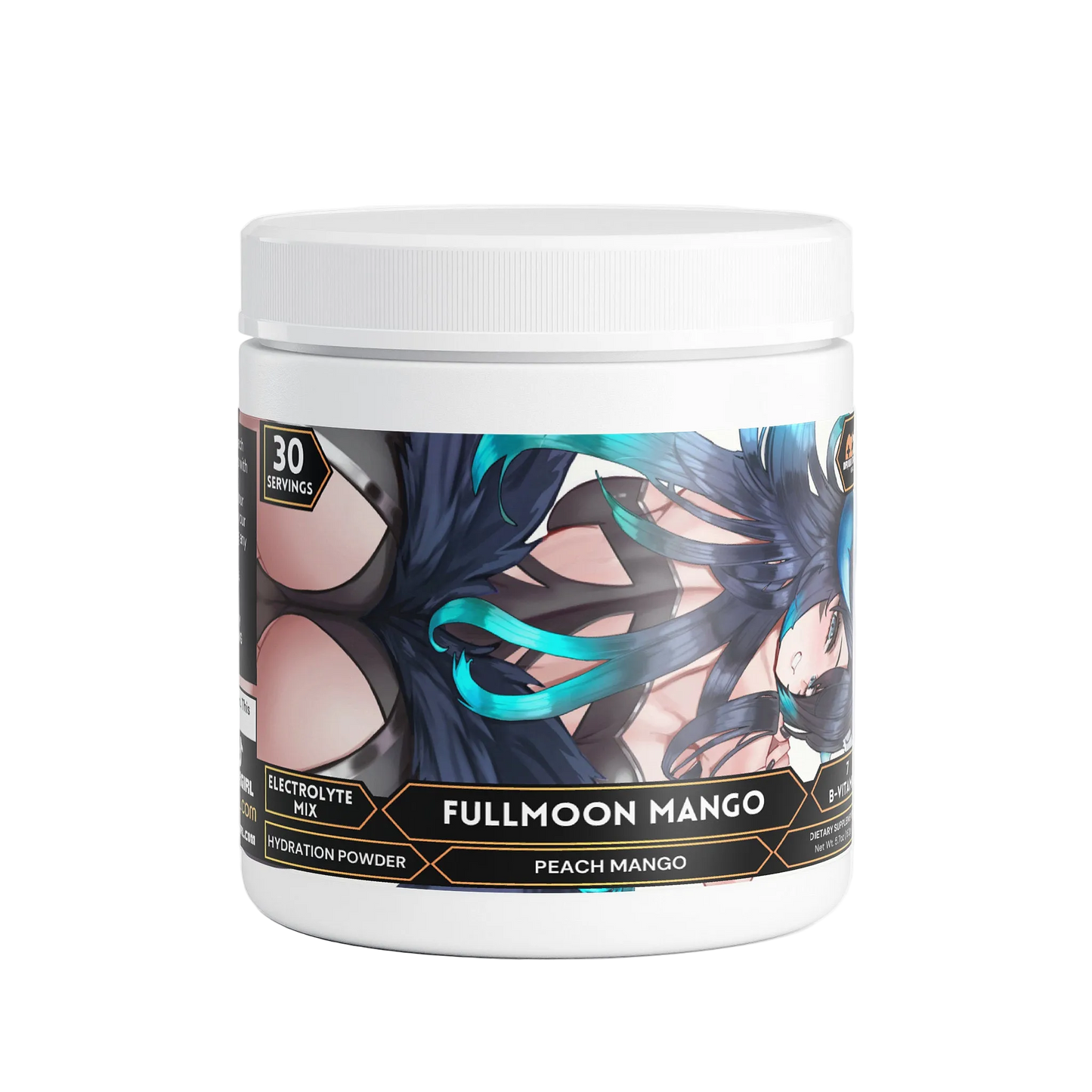 KitsuMoonvale - Fullmoon Mango Hydration Powder (Peach Mango)