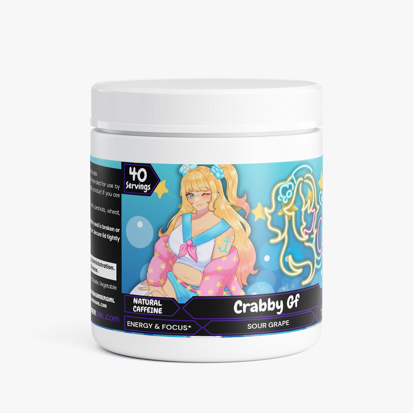 BoardwalkCici - Crabby Gf Focus Powder (Sour Grape)