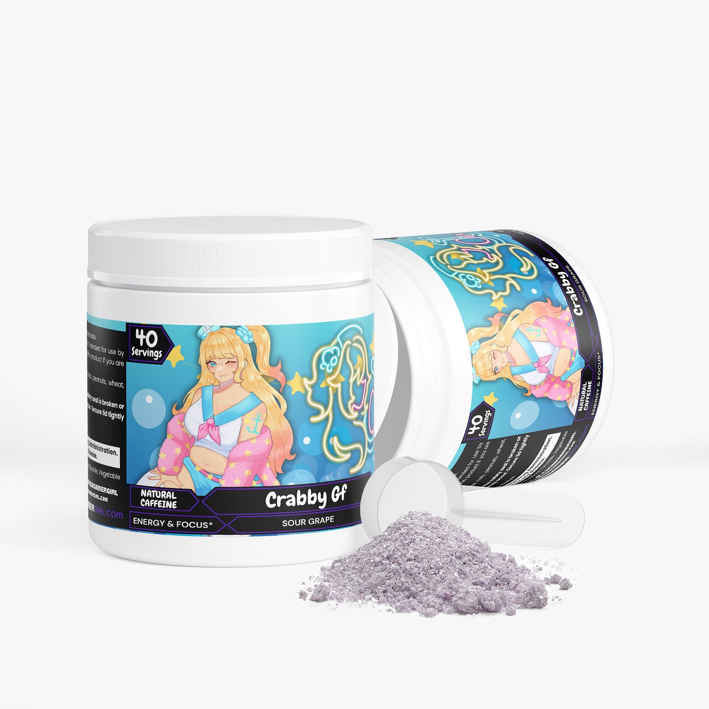 BoardwalkCici - Crabby Gf Focus Powder (Sour Grape)