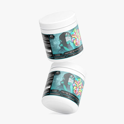 Pren - They're Worms, Glitter Focus Powder (Sour Worms)