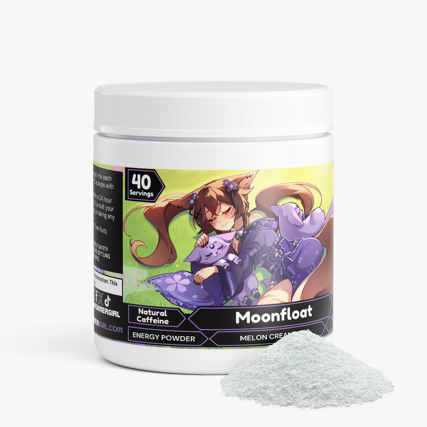 Akiphonic - Moonfloat Energy Powder (Melon Creamsicle)