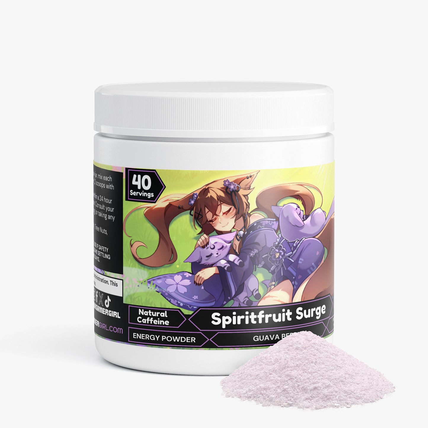 Akiphonic - Spiritfruit Surge Energy Powder (Guava Berry)