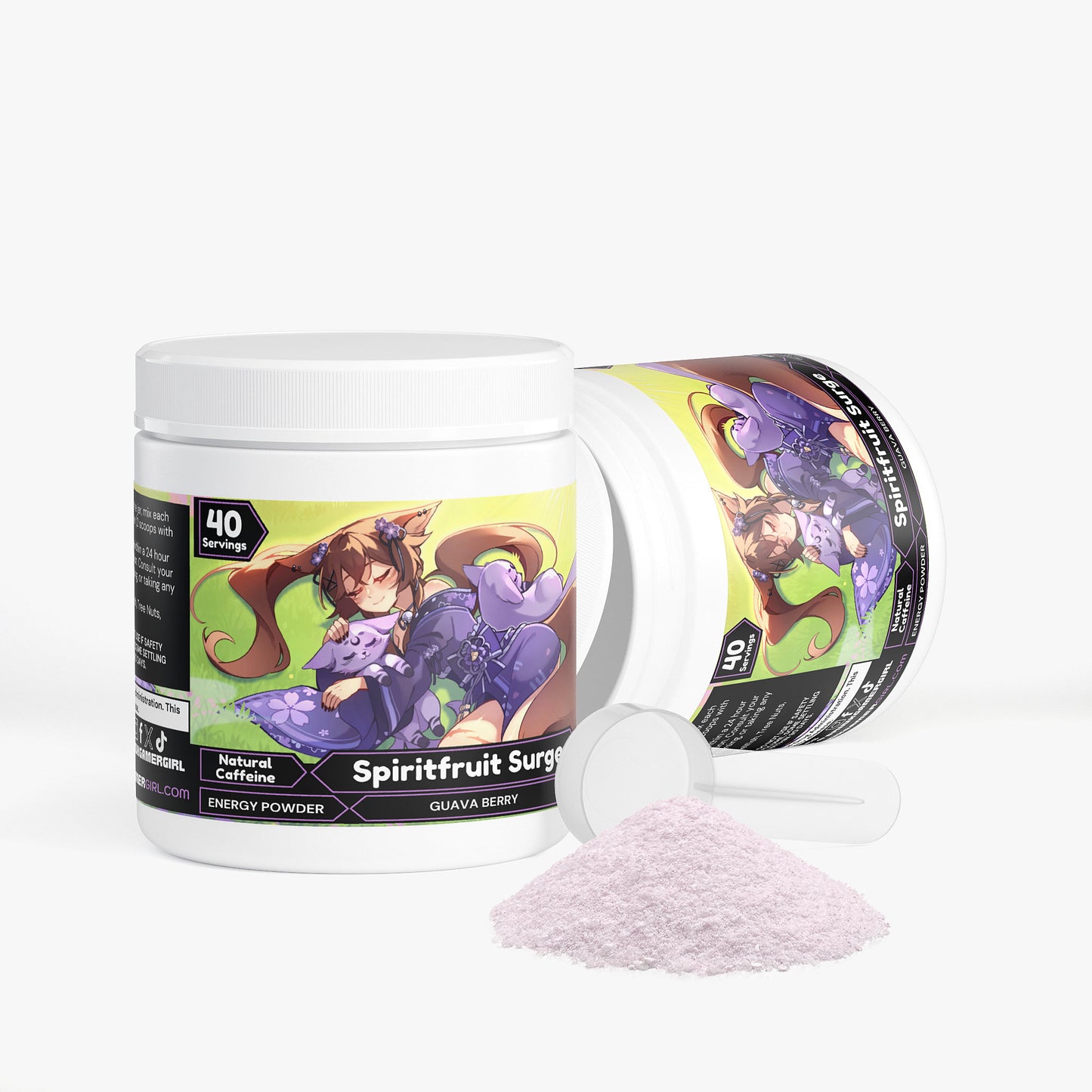 Akiphonic - Spiritfruit Surge Energy Powder (Guava Berry)