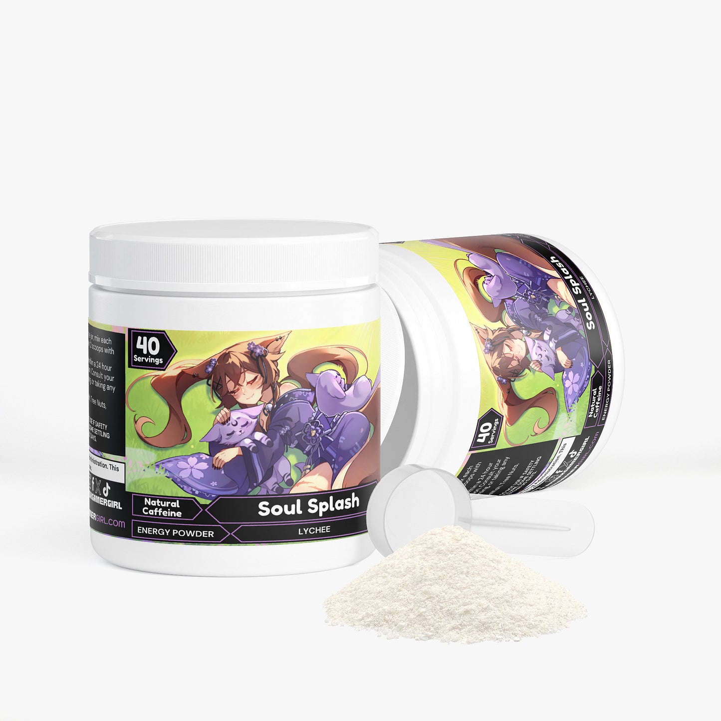Akiphonic - Soul Splash Energy Powder (Lychee Energy)