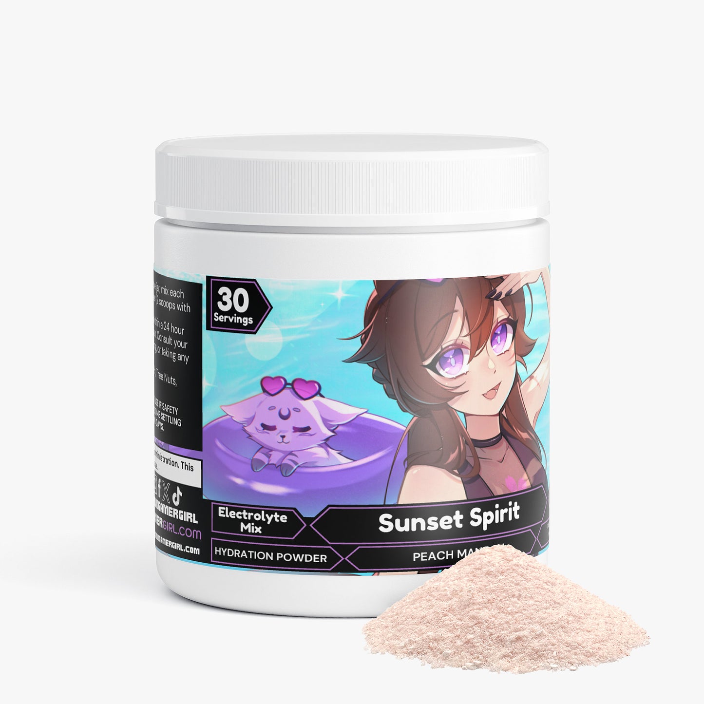 Akiphonic - Sunset Spirit Hydration Powder (Peach Mango)