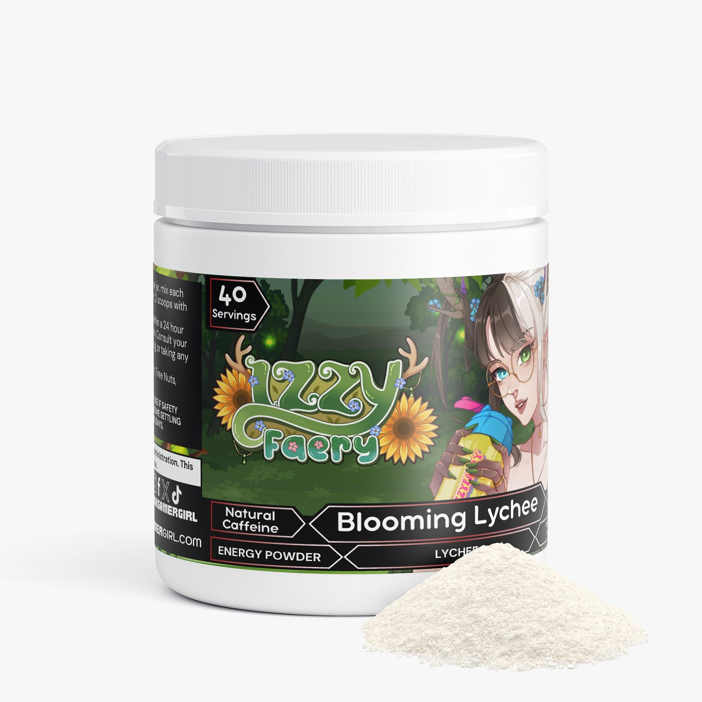 Izzy Faery - Blooming Lychee Energy Powder (Lychee Energy)