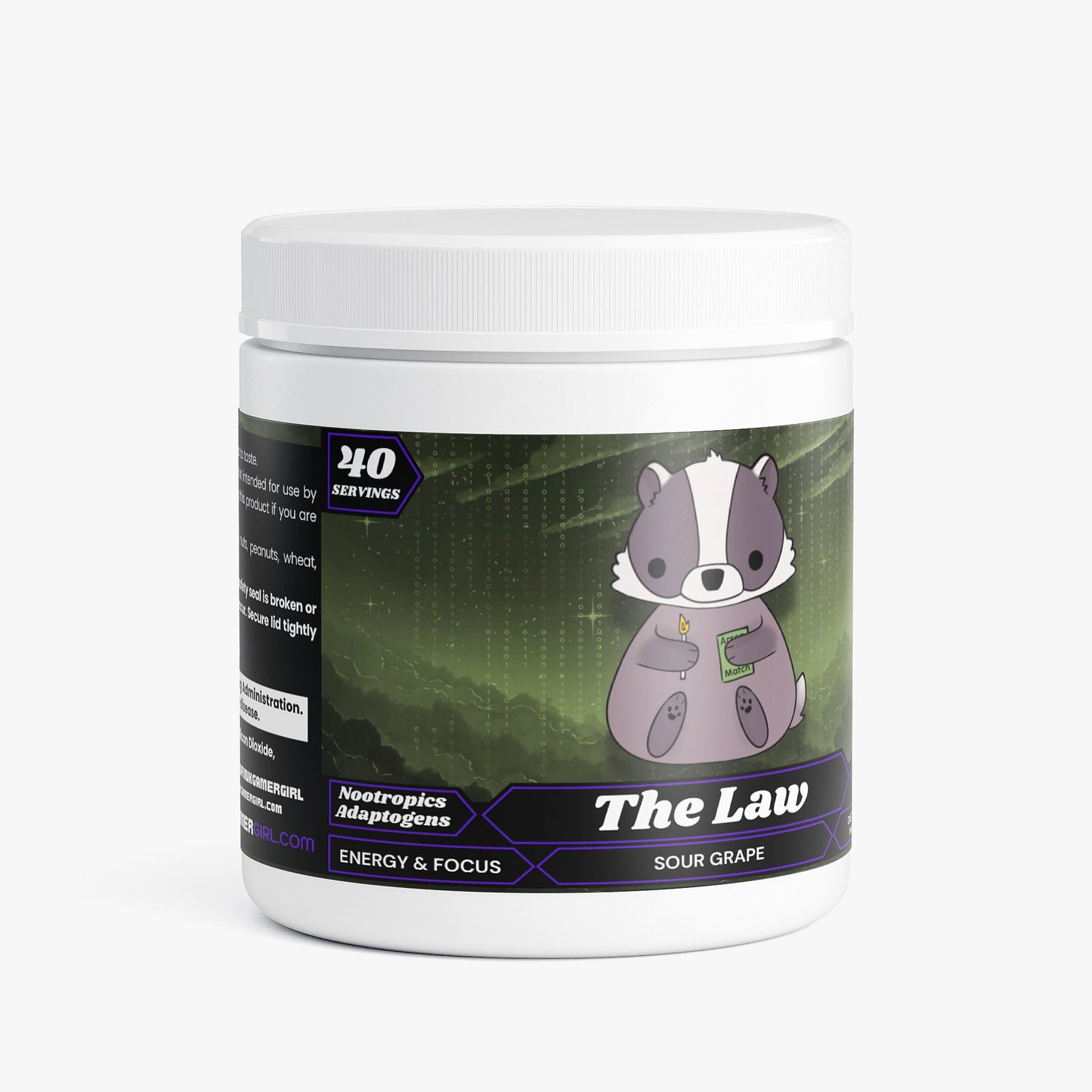 Wampus Fierce - The Law Focus Powder (Sour Grape)