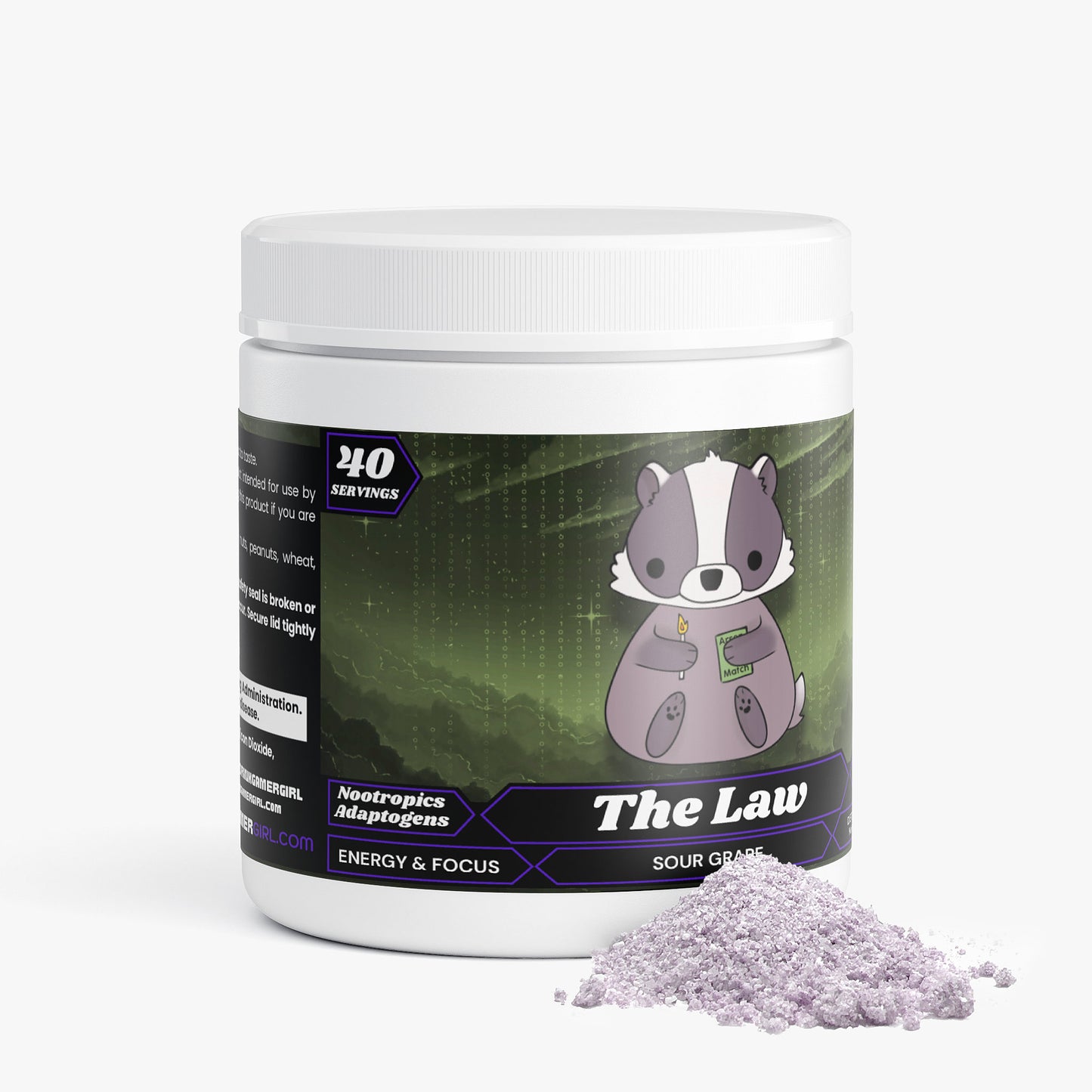 Wampus Fierce - The Law Focus Powder (Sour Grape)