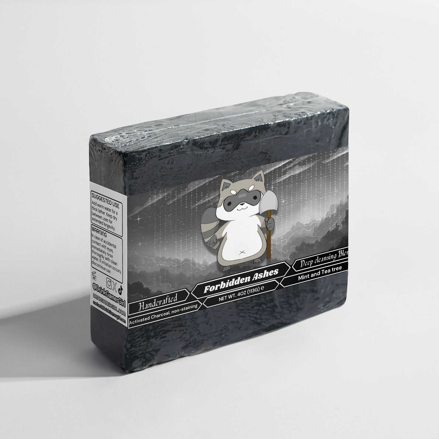 Wampus Fierce - Forbidden Ashes Charcoal Soap