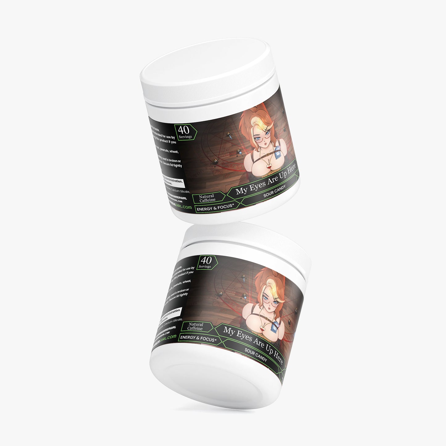 The Cursed Aya - My Eyes Are Up Here Focus Powder (Sour Candy)