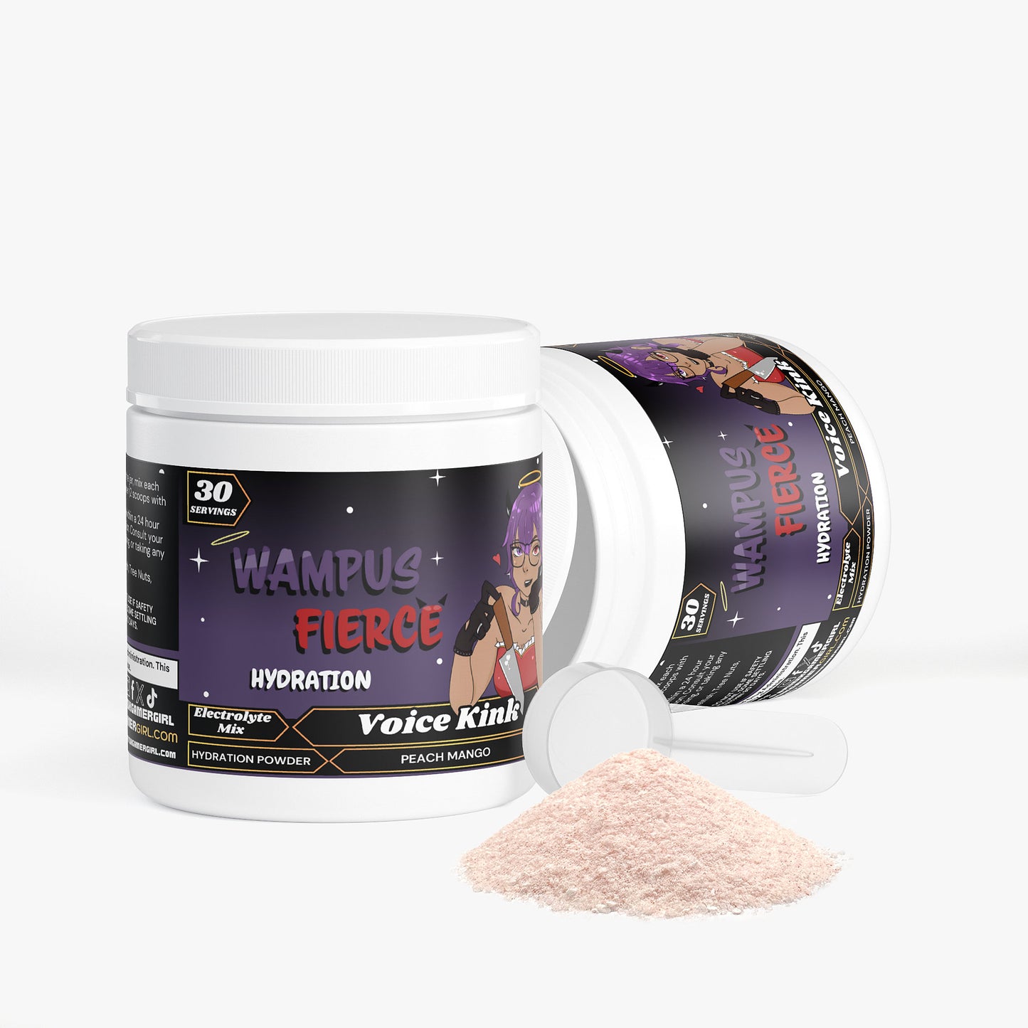Wampus Fierce - Voice Kink Hydration Powder (Peach Mango)