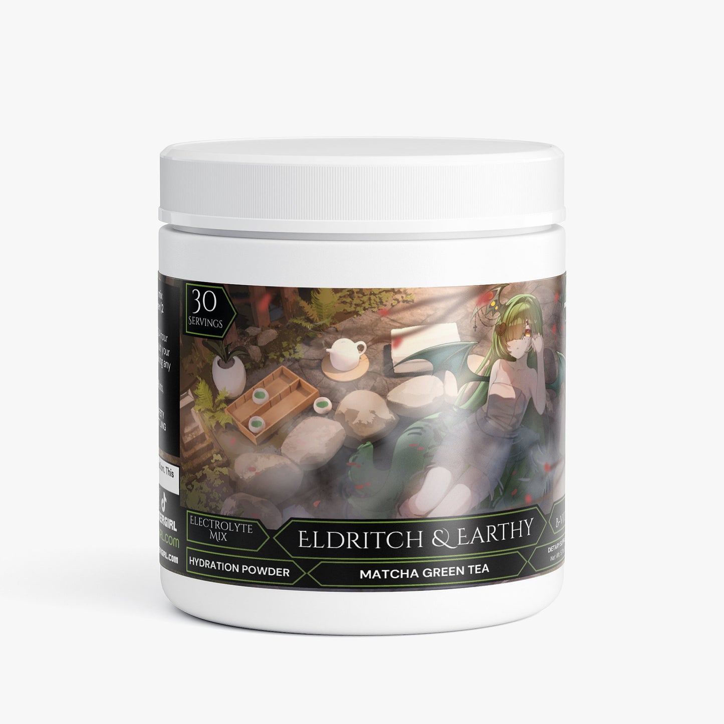 Cuthluwu - Eldritch & Earthy Hydration Powder (Matcha Green Tea)