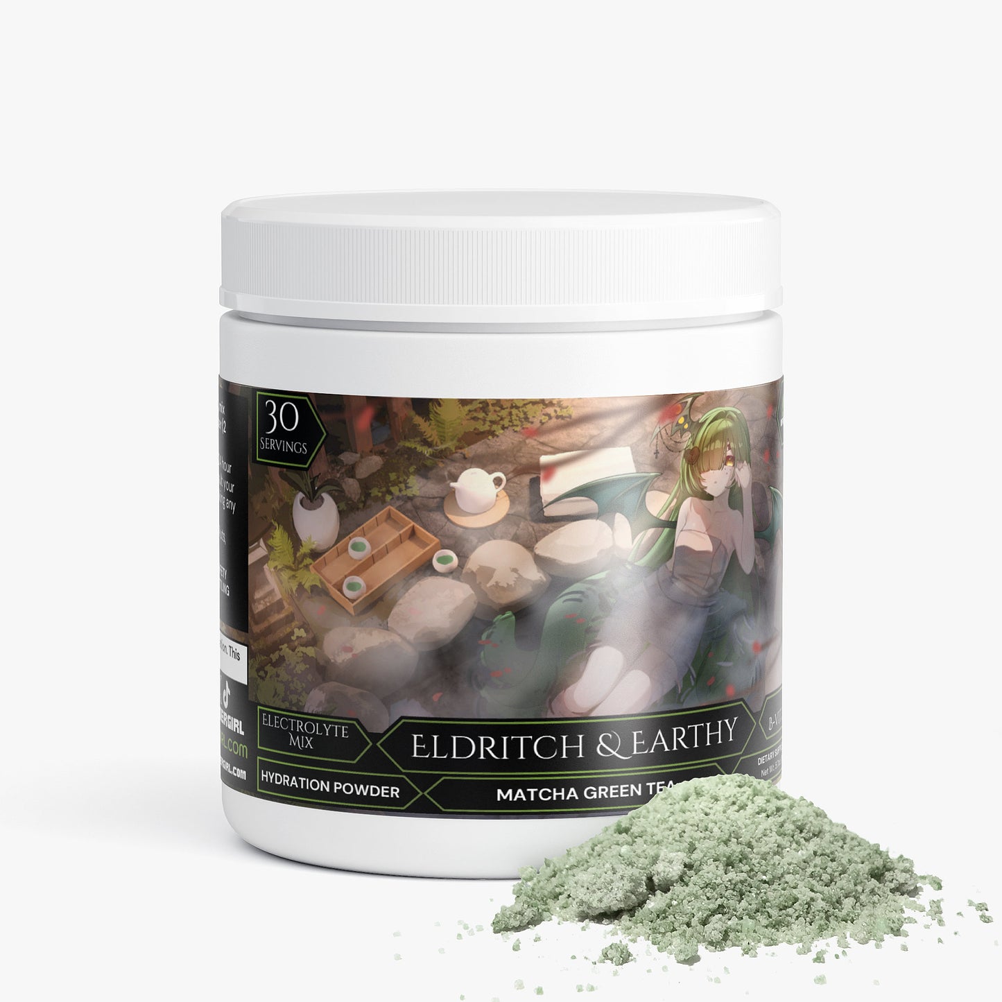 Cuthluwu - Eldritch & Earthy Hydration Powder (Matcha Green Tea)