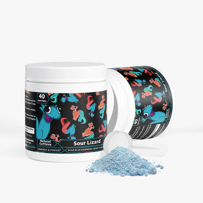 Sour Lizard - Focus Powder (SOUR Blue Raspberry Berry Punch)