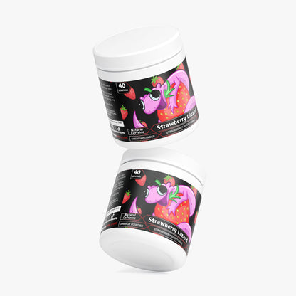 Strawberry Lizard - Energy Powder (Strawberry Shortcake)
