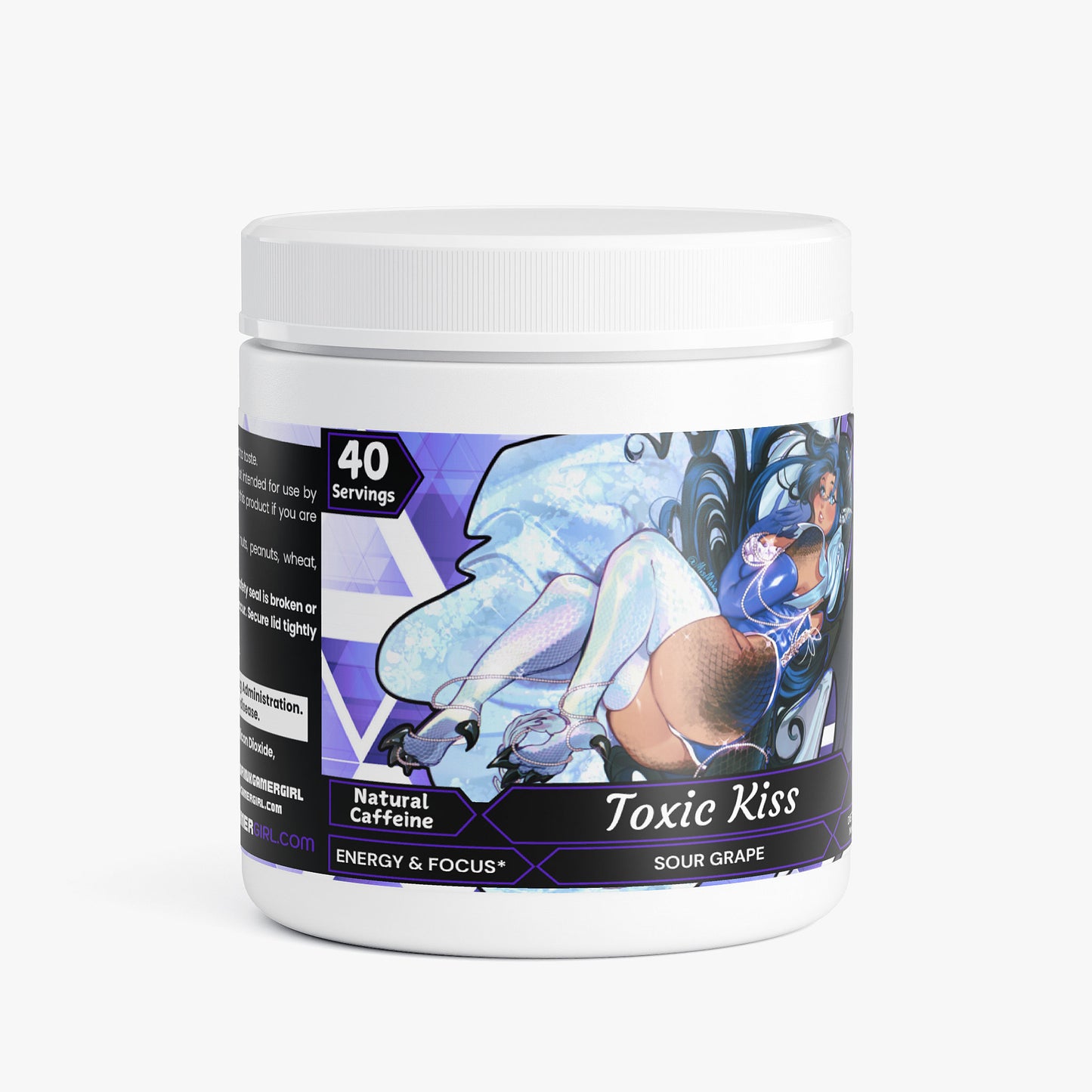 Basicallyval - Toxic Kiss Focus Powder (Sour Grape)