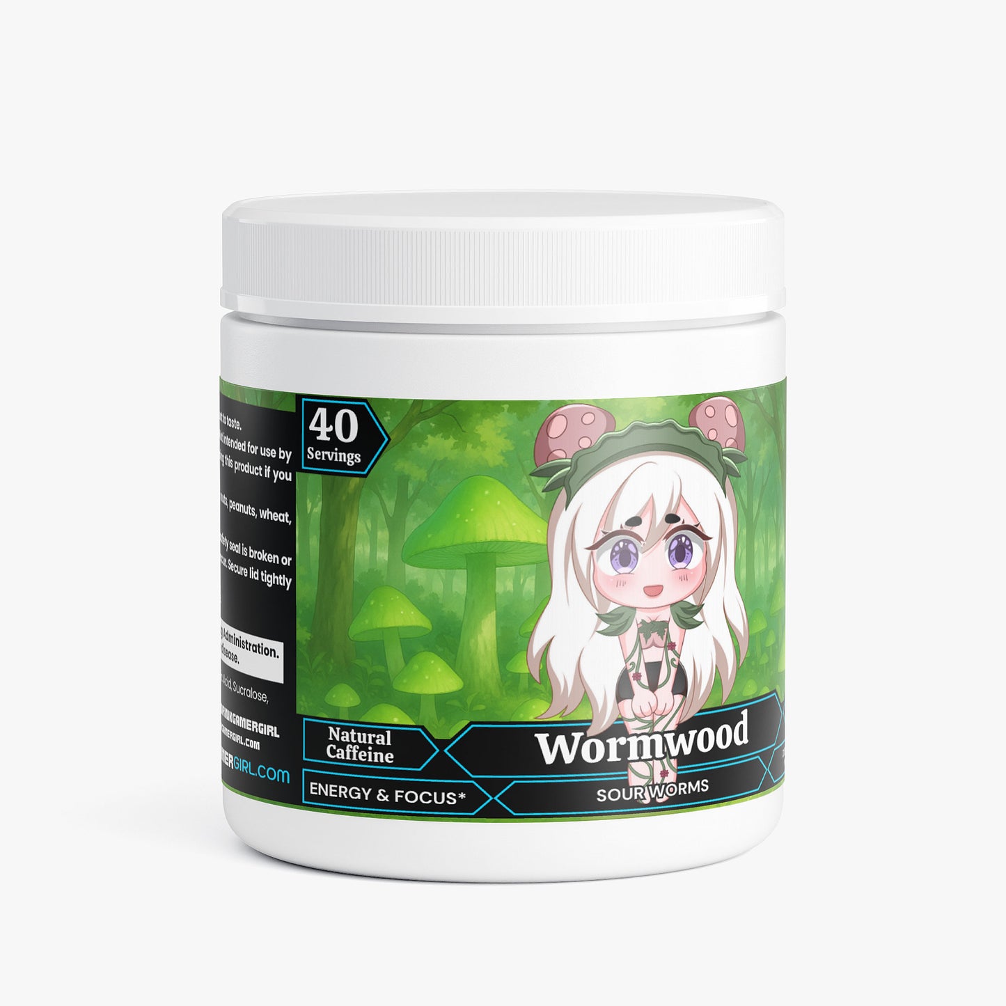 MushiiXx - Wormwood Focus Powder (Sour Worms)