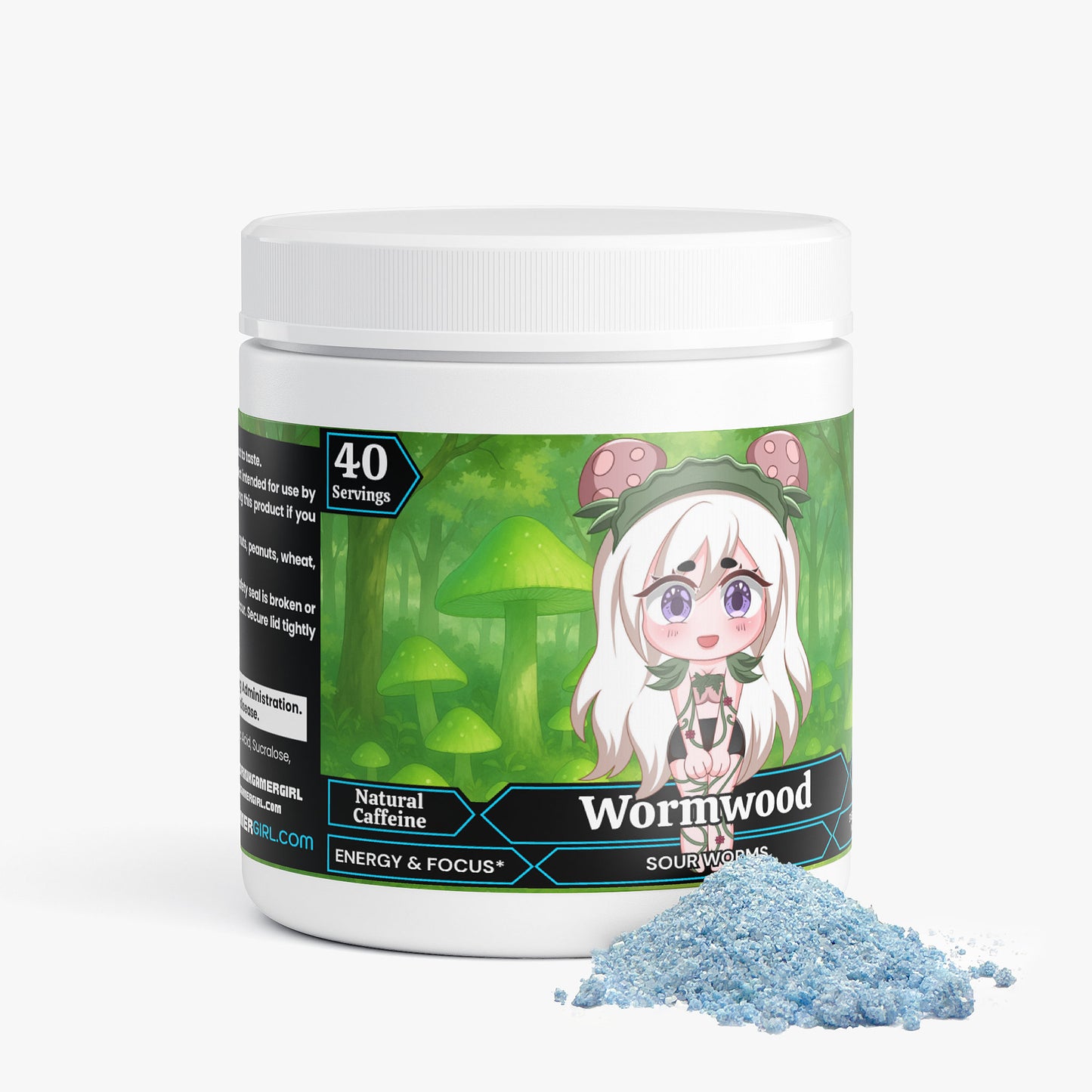 MushiiXx - Wormwood Focus Powder (Sour Worms)
