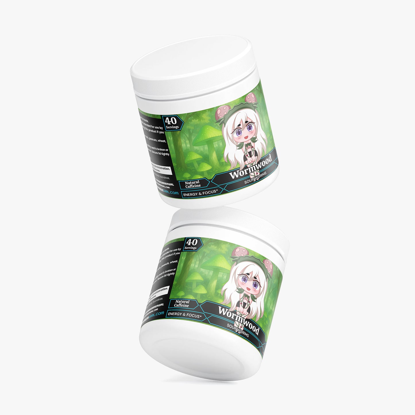 MushiiXx - Wormwood Focus Powder (Sour Worms)