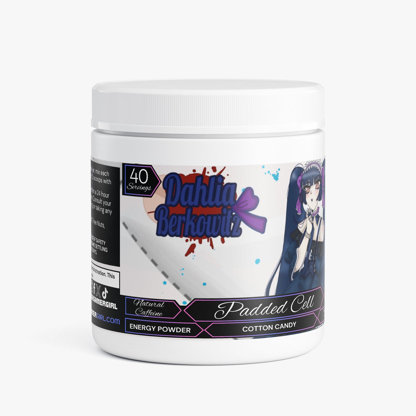 Dahlia Berkowitz - Padded Cell Energy Powder (Cotton Candy)