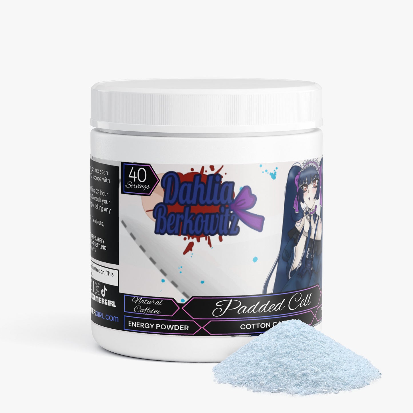 Dahlia Berkowitz - Padded Cell Energy Powder (Cotton Candy)