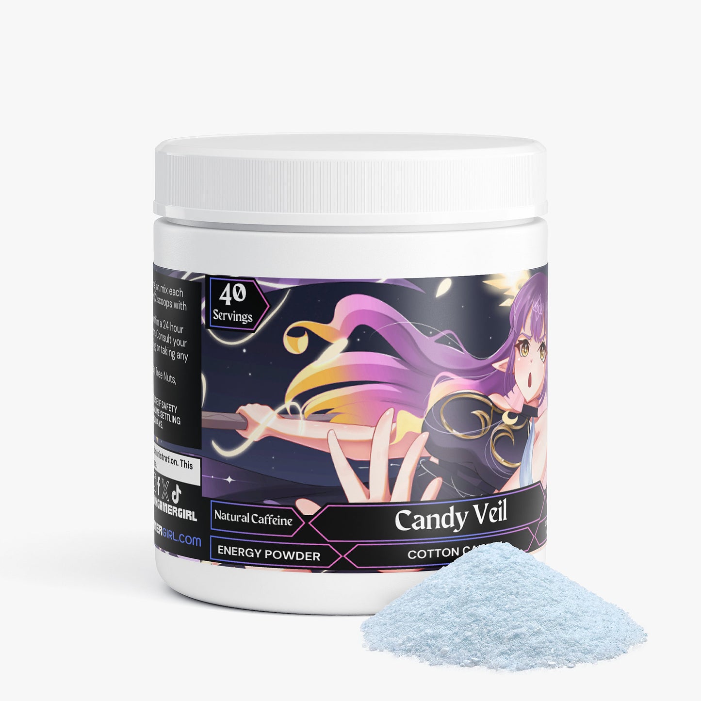 Aika Amanai - Candy Veil Energy Powder (Cotton Candy)