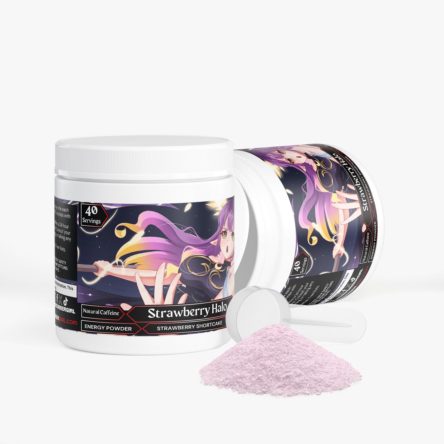 Aika Amanai - Strawberry Halo Energy Powder (Strawberry Shortcake)