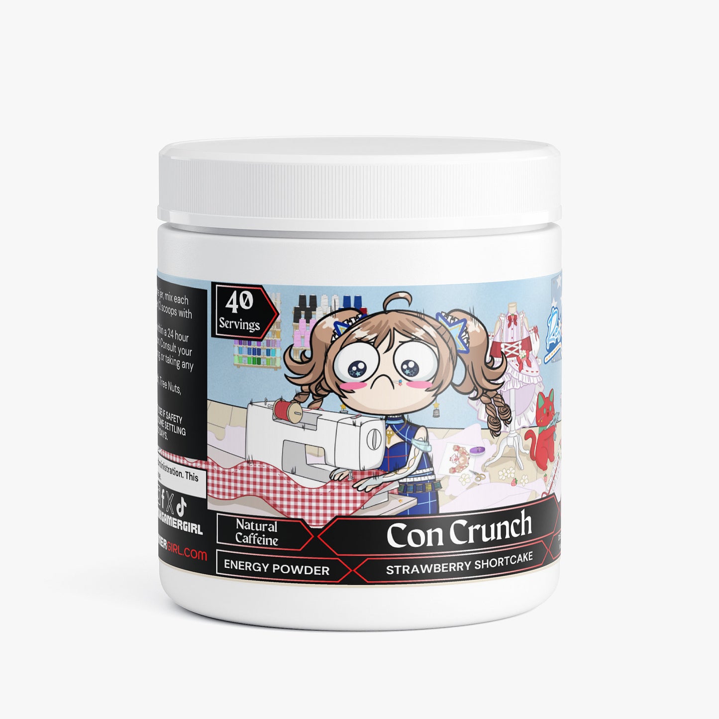 ReiStar Cosplay - Con Crunch Energy Powder (Strawberry Shortcake)
