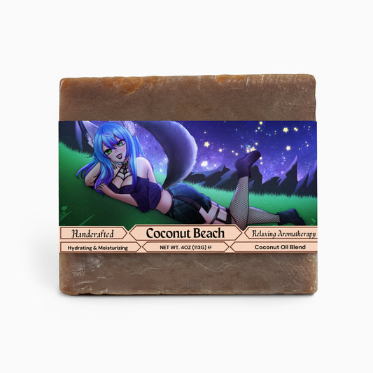 MysticMidnightWolf - Coconut Beach Soap