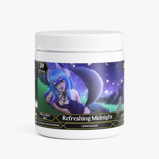 MysticMidnightWolf - Refreshing Midnight Hydration Powder (Lemonade)