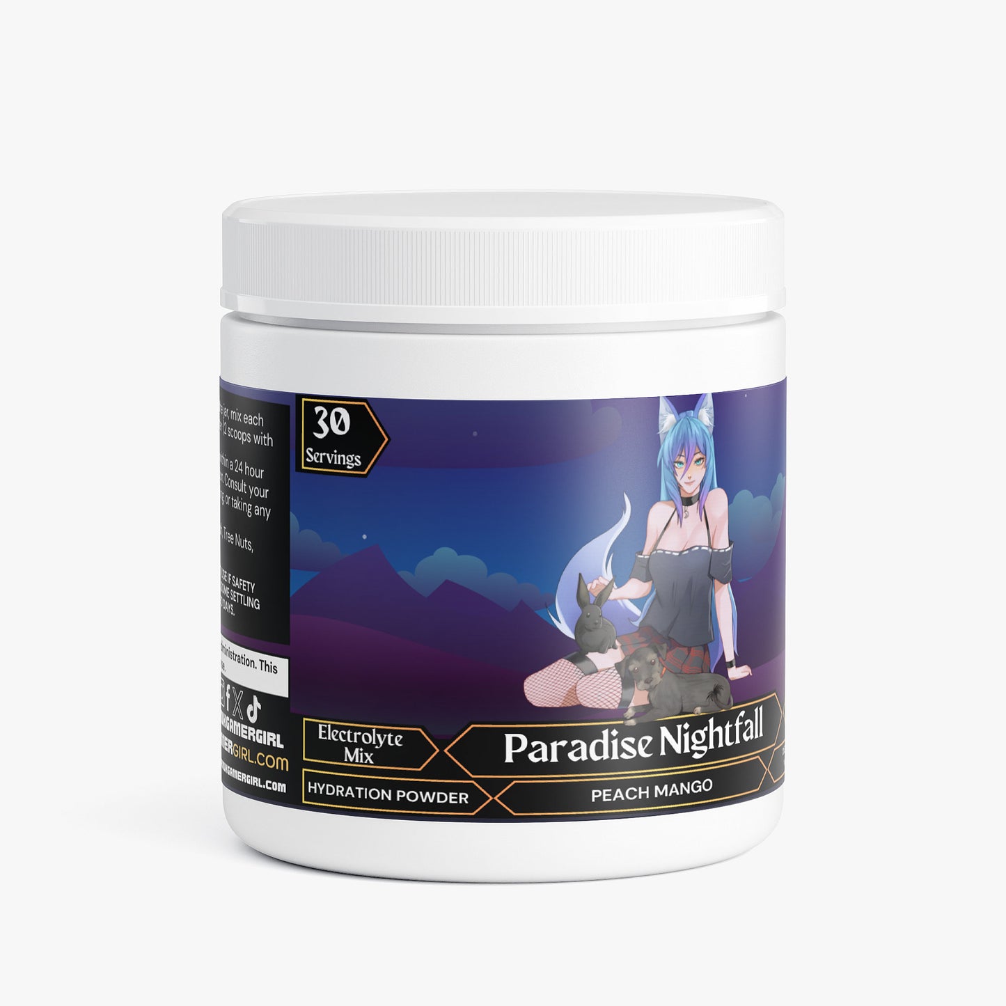 MysticalRai - Paradise Nightfall Hydration Powder (Peach Mango)