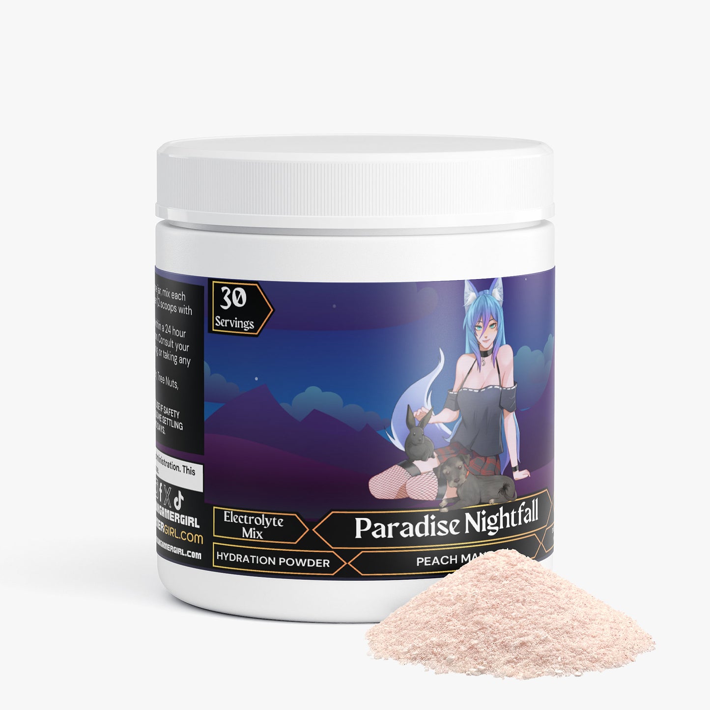 MysticalRai - Paradise Nightfall Hydration Powder (Peach Mango)